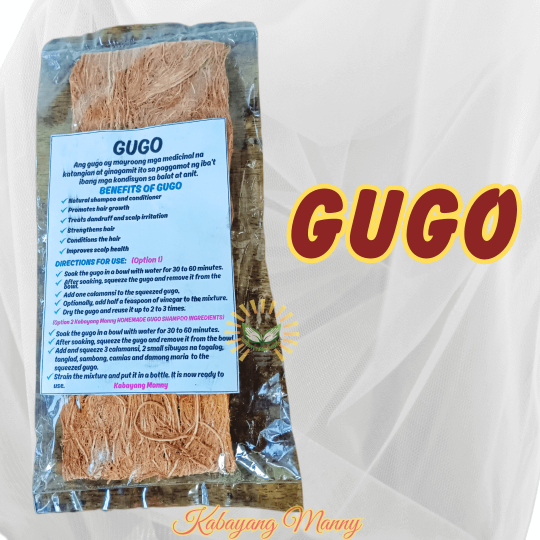 1 Pack Pure Organic Gugo - Unlock Your Hair's Potential for Stronger, Shinier Hair