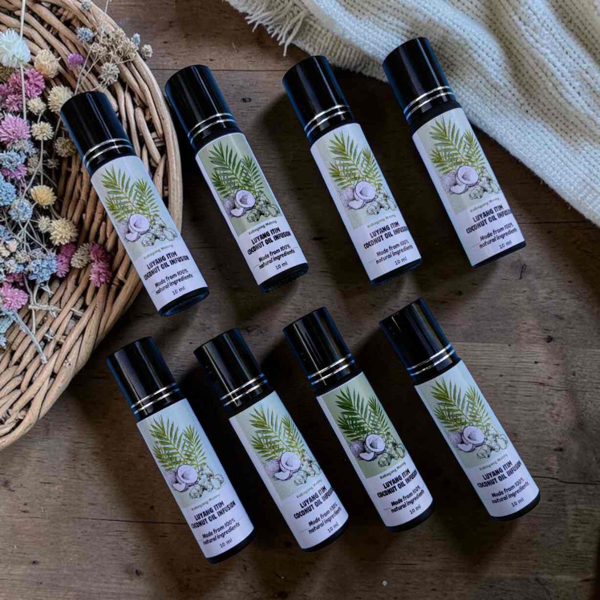 Revitalizing Luyang Itim Coconut Oil infusion 10 ml 1 bottle